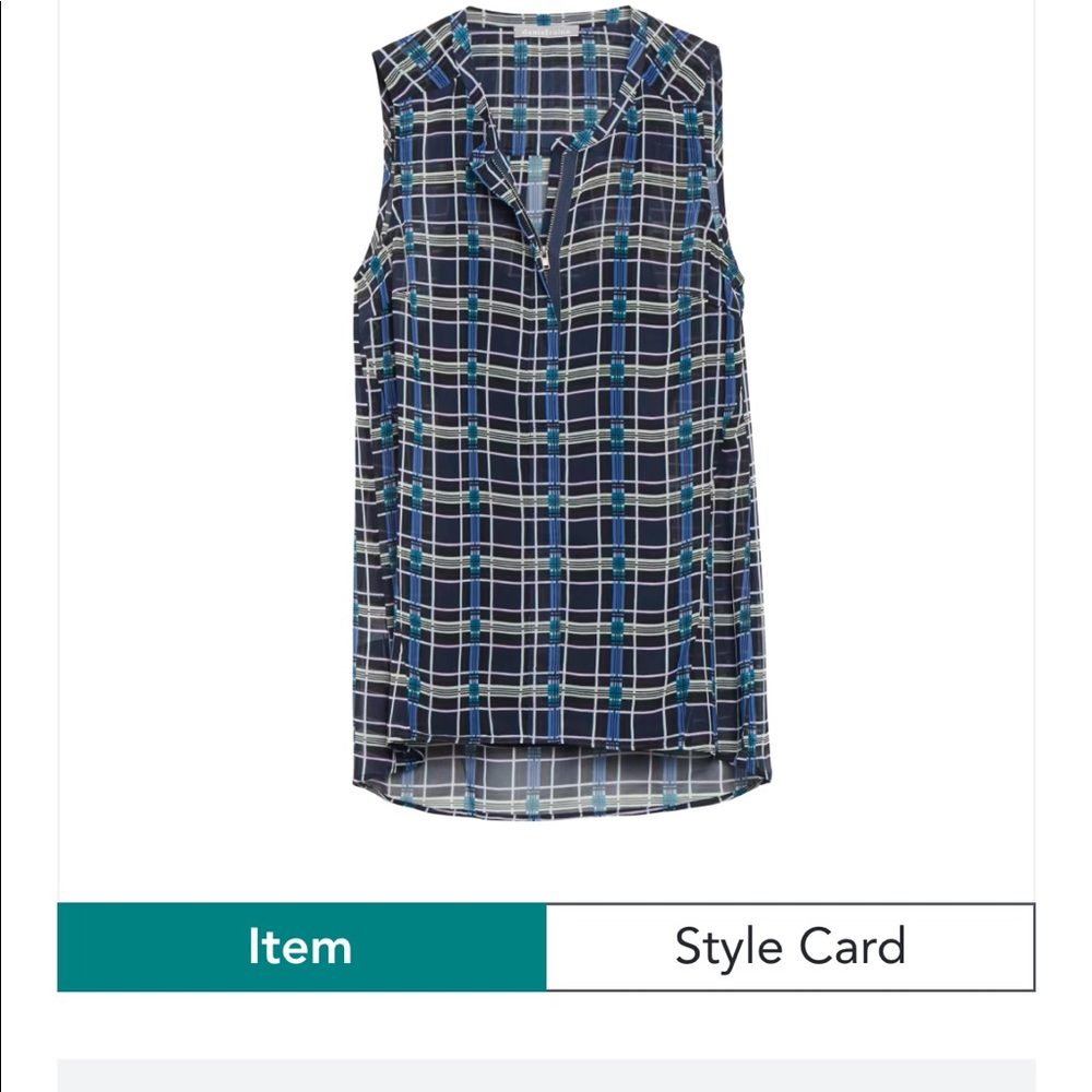 NWT XL Stitch Fix Daniel Rainn tank top w/navy base tank incl